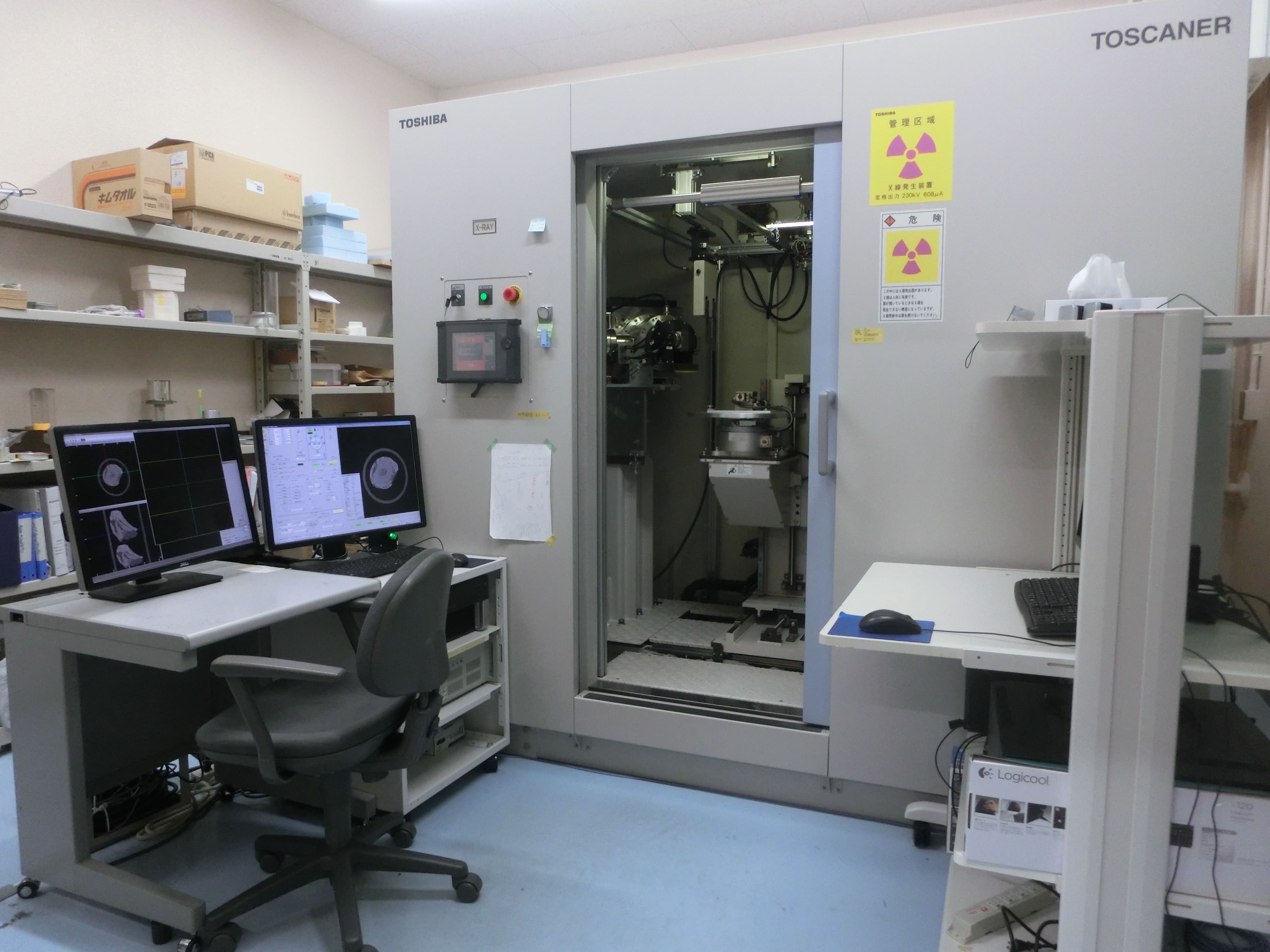 産業用X線装置（マイクロフォーカスX線CT）